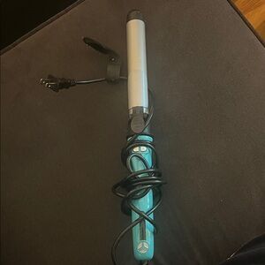Turquoise Curling Iron